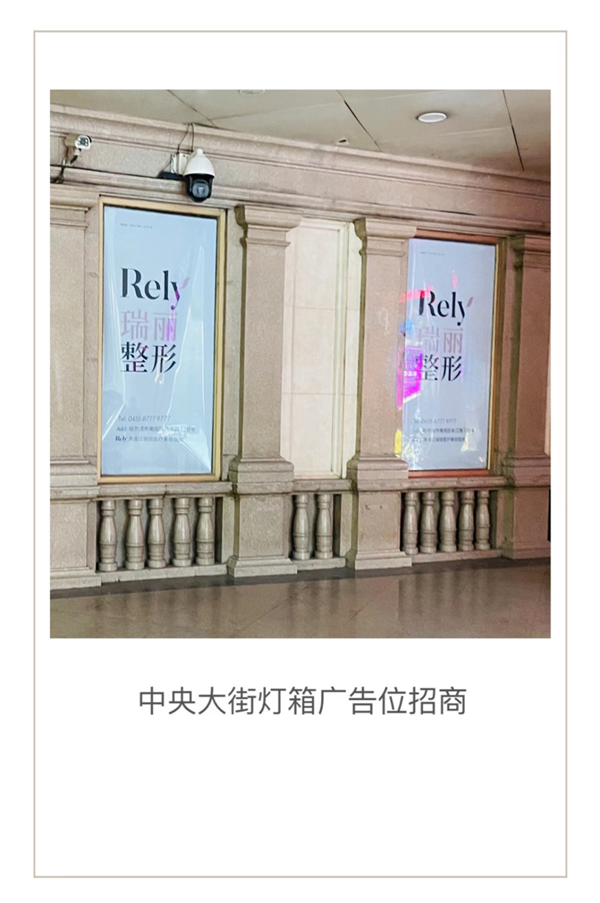 中央大(dà)街(jiē)過街(jiē)通(tōng)道(dào)燈箱